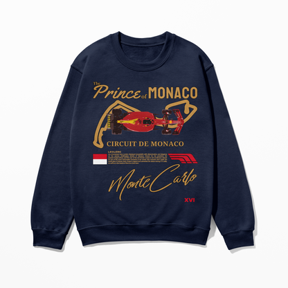 Monaco Grand Prix Charles Leclerc Sweatshirt | Inspired Monte Carlo Circuit Gift