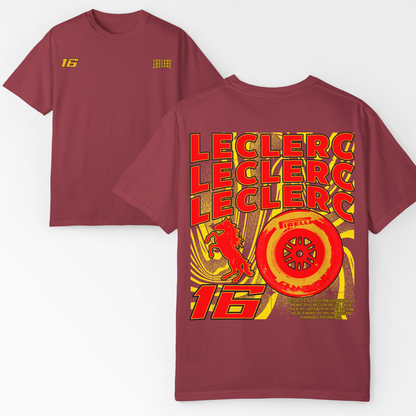 Charles Leclerc T-Shirt | Inspired Formula 1 Ferrari Merchandise