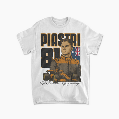 Oscar Piastri Inspired Formula 1 McLaren T-Shirt