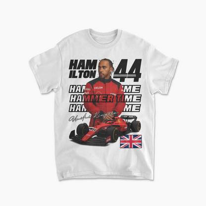 Lewis Hamilton Ferrari F1 T-Shirt, Formula 1 Racing Tee, Motorsport Fan Gift, Unisex Graphic Tee, Casual Racing Apparel