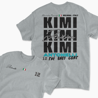 Kimi Antonelli T-Shirt | Inspired Mercedes Racing Merchandise | Motorsports Apparel
