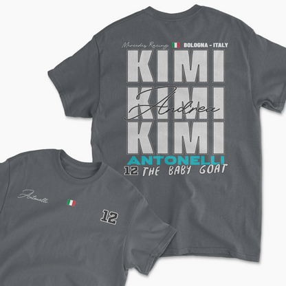 Kimi Antonelli T-Shirt | Inspired Mercedes Racing Merchandise | Motorsports Apparel