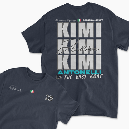 Kimi Antonelli T-Shirt | Inspired Mercedes Racing Merchandise | Motorsports Apparel