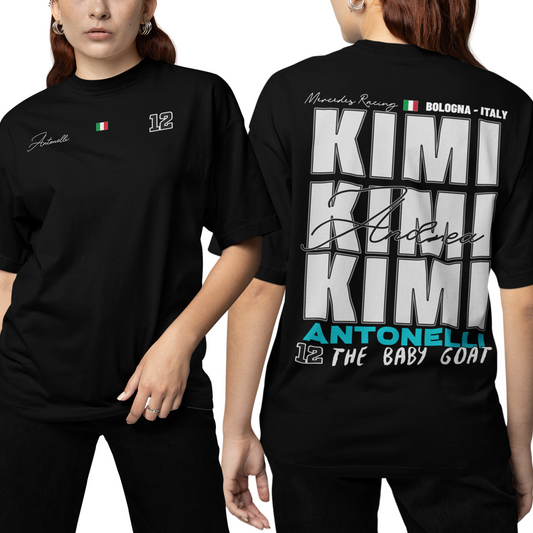 Kimi Antonelli T-Shirt | Inspired Mercedes Racing Merchandise | Motorsports Apparel