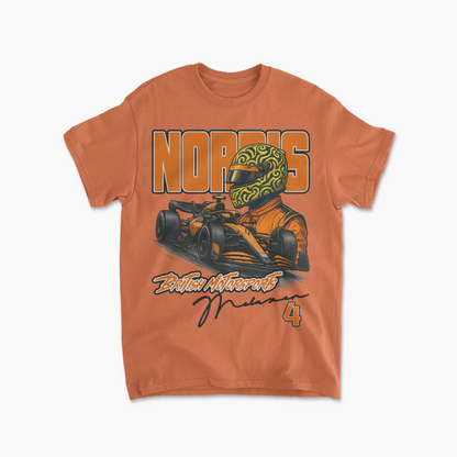 Lando Norris T-Shirt | Inspired McLaren F1 Racing Team Tee | Formula 1 Motorsports Apparel | F1 Driver Fan Gear Race Shirt