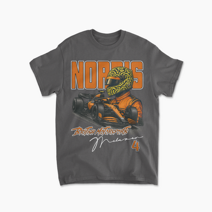 Lando Norris T-Shirt | Inspired McLaren F1 Racing Team Tee | Formula 1 Motorsports Apparel | F1 Driver Fan Gear Race Shirt