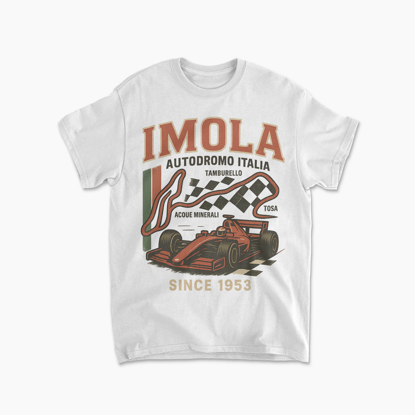 Imola Grand Prix Inspired Formula 1 T-Shirt | Italian GP Tee