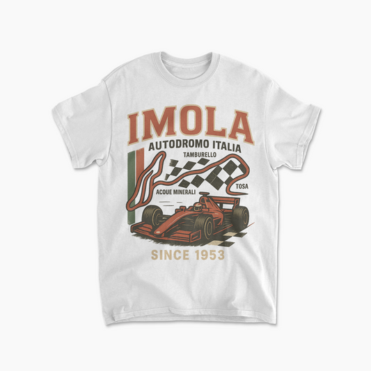 Imola Grand Prix Inspired Formula 1 T-Shirt | Italian GP Tee