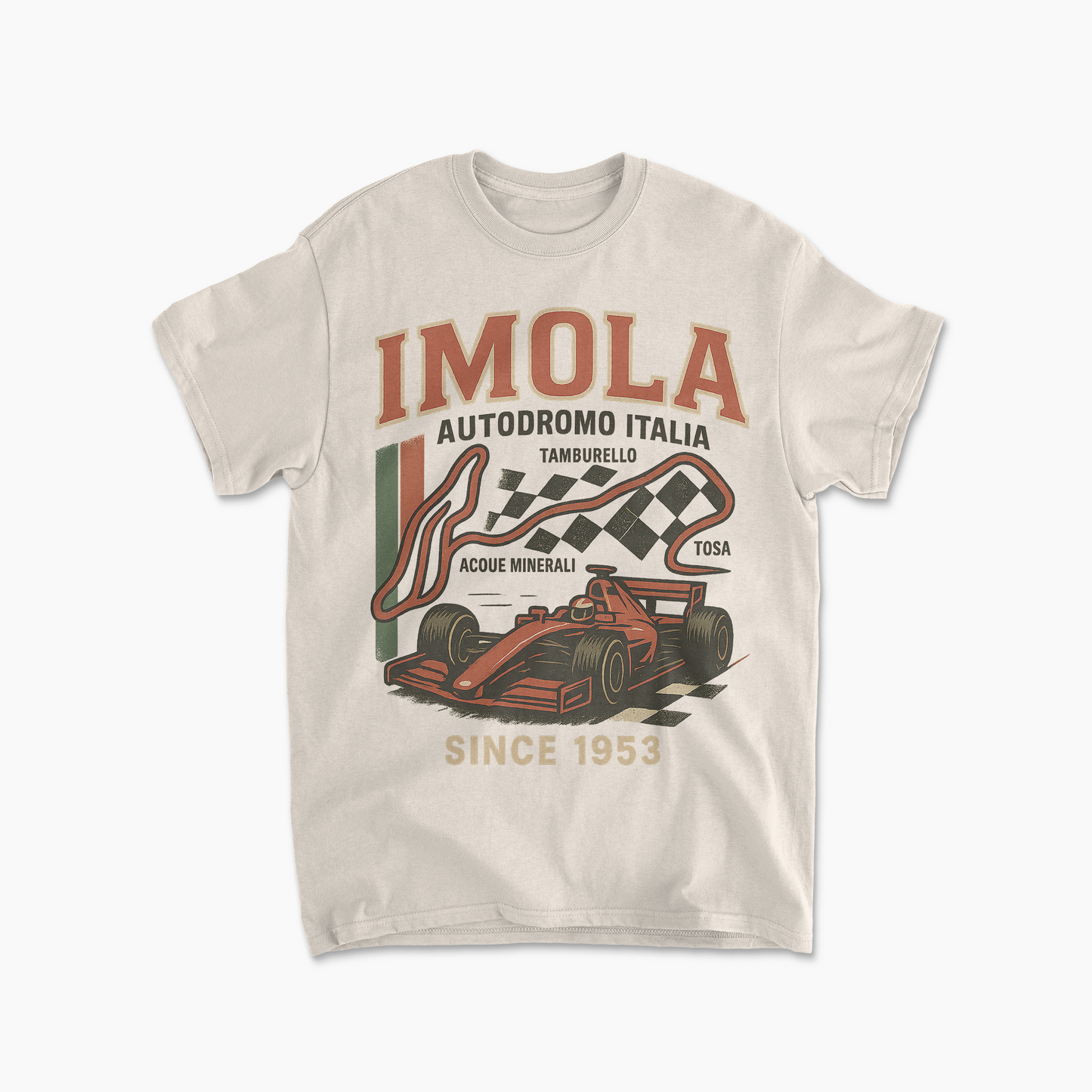 Imola Grand Prix Inspired Formula 1 T-Shirt | Italian GP Tee