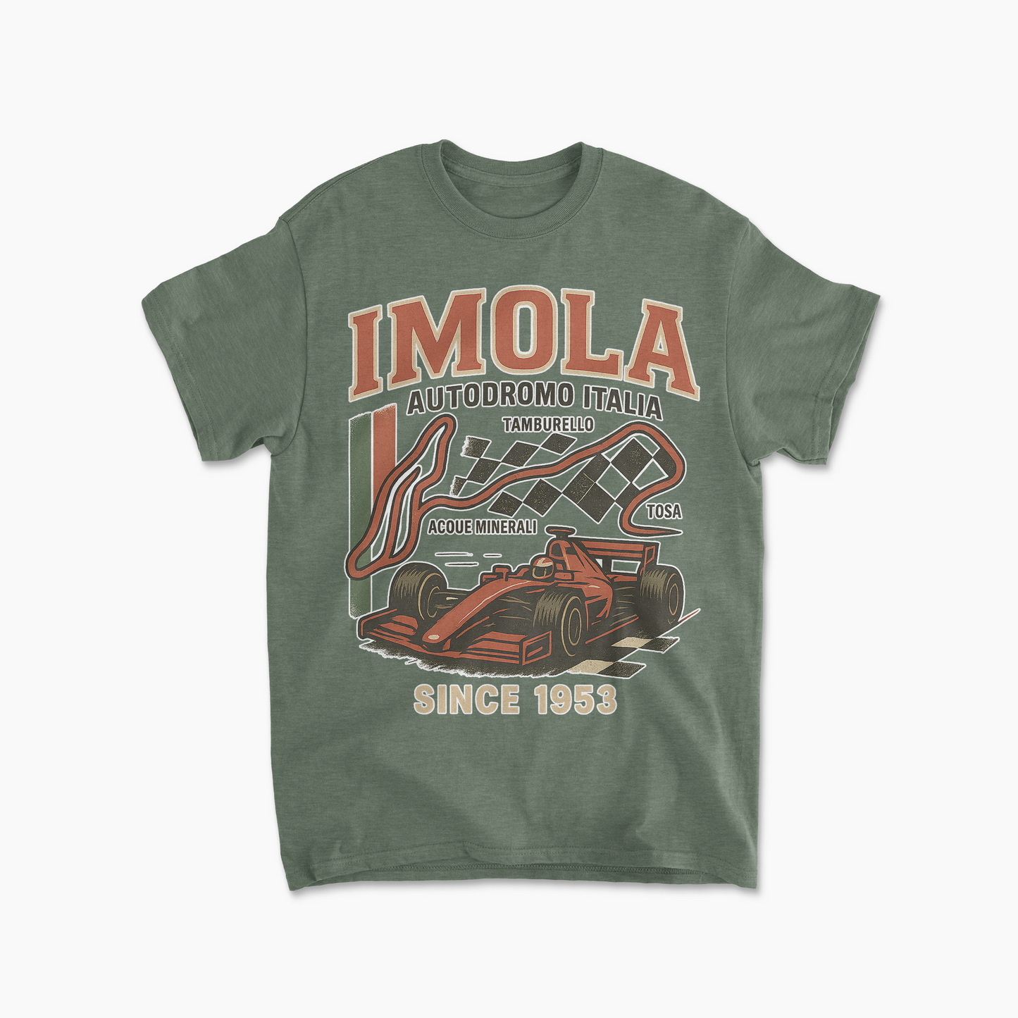 Imola Grand Prix Inspired Formula 1 T-Shirt | Italian GP Tee