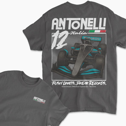 Kimi Antonelli Inspired Mercedes Formula 1 T-Shirt | F1 Merchandise
