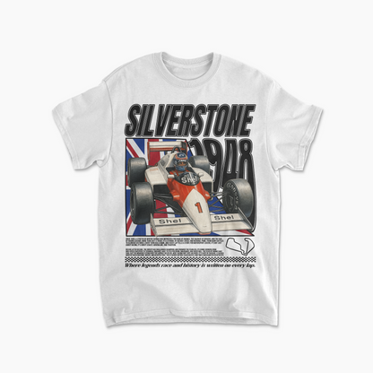 Silverstone Grand Prix T-Shirt Inspired Formula 1 Apparel F1 Gift