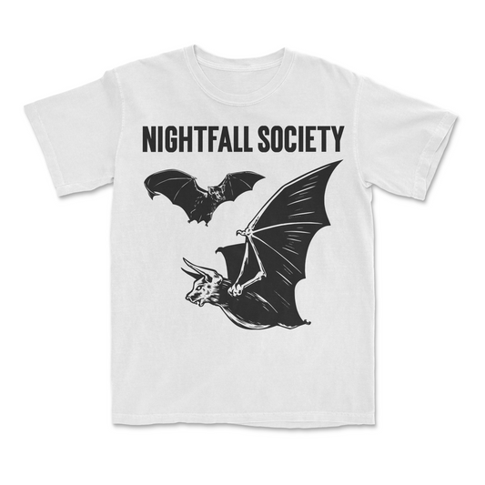 Nightfall Bats Y2K Gothic Retro Streetwear T-Shirt