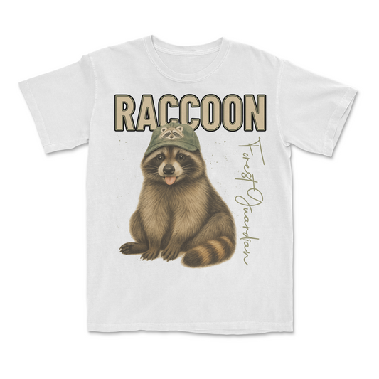 Raccoon Graphic Retro Comfort Colors Oversized T-Shirt