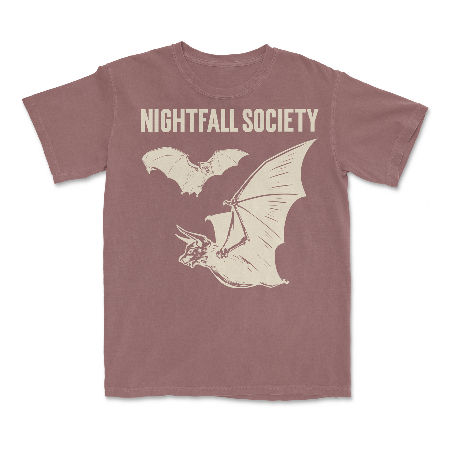 Nightfall Bats Y2K Gothic Retro Streetwear T-Shirt