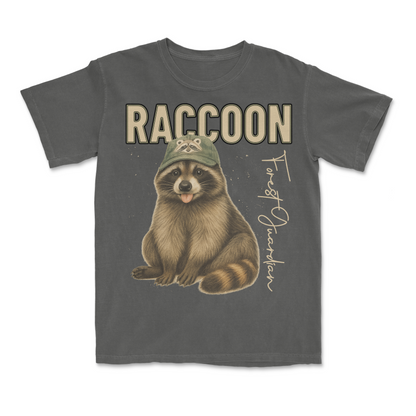 Raccoon Graphic Retro Comfort Colors Oversized T-Shirt