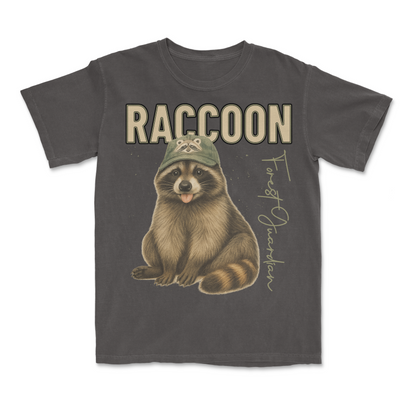 Raccoon Graphic Retro Comfort Colors Oversized T-Shirt