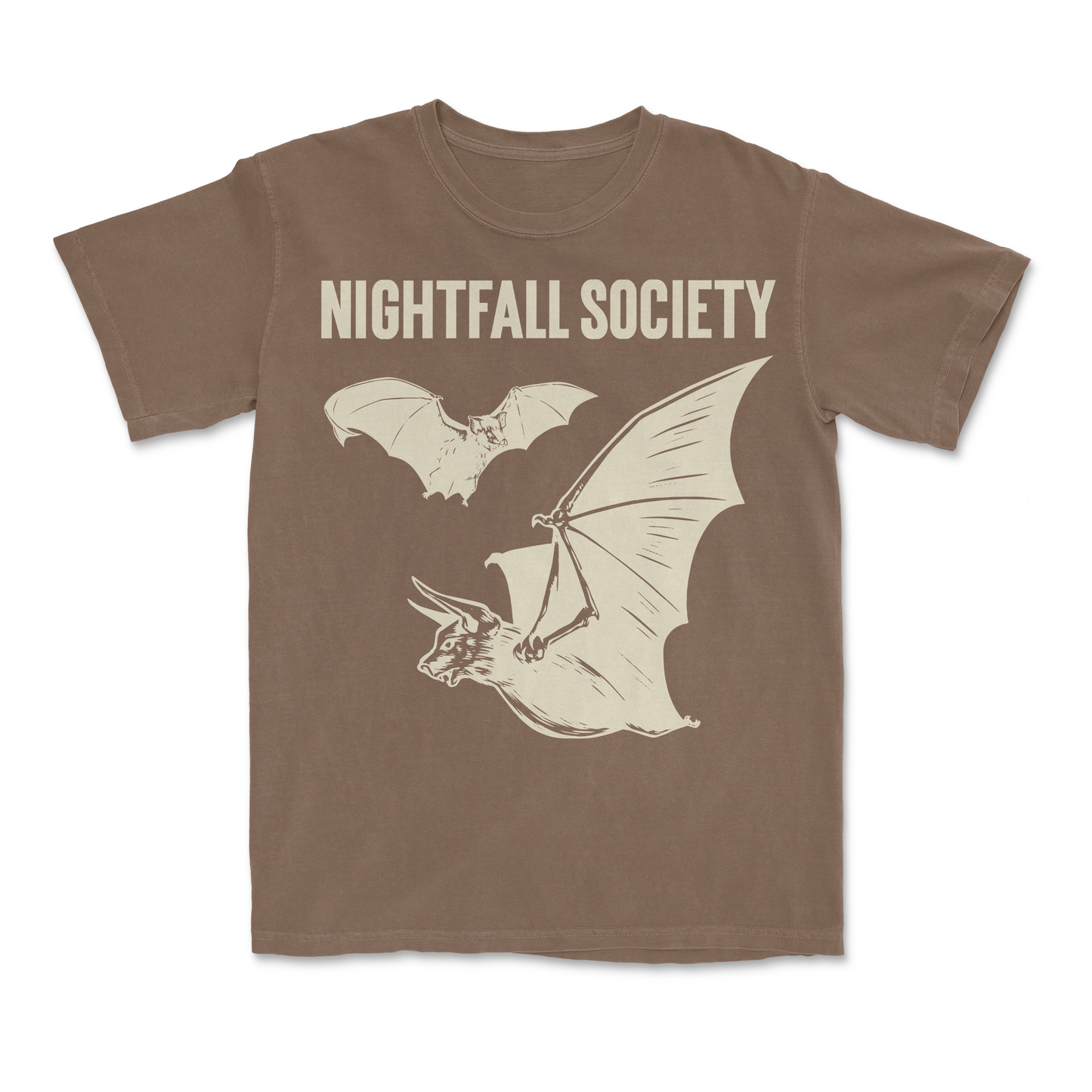 Nightfall Bats Y2K Gothic Retro Streetwear T-Shirt