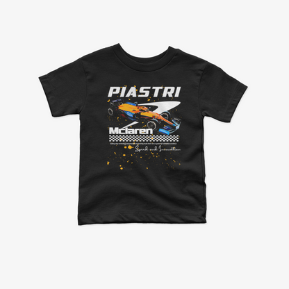 Oscar Piastri Toddler T-Shirt | McLaren Formula 1 Kids Merch