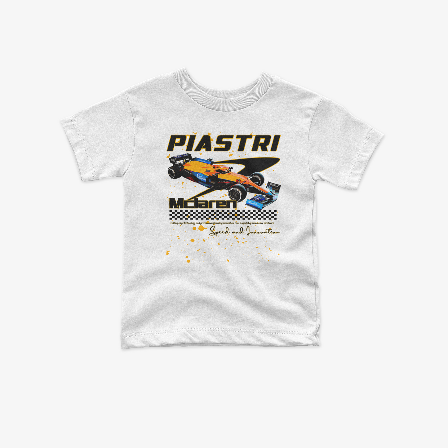 Oscar Piastri Toddler T-Shirt | McLaren Formula 1 Kids Merch