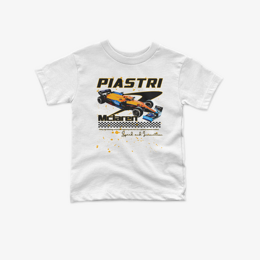 Oscar Piastri Toddler T-Shirt | McLaren Formula 1 Kids Merch