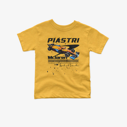 Oscar Piastri Toddler T-Shirt | McLaren Formula 1 Kids Merch