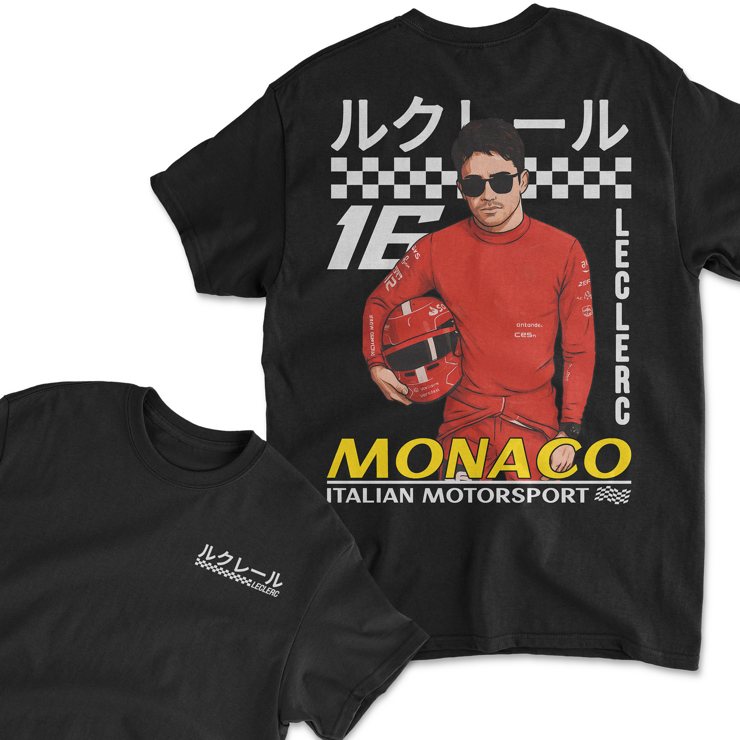 Charles Leclerc T-Shirt | Inspired Formula 1 Racing Driver Tee