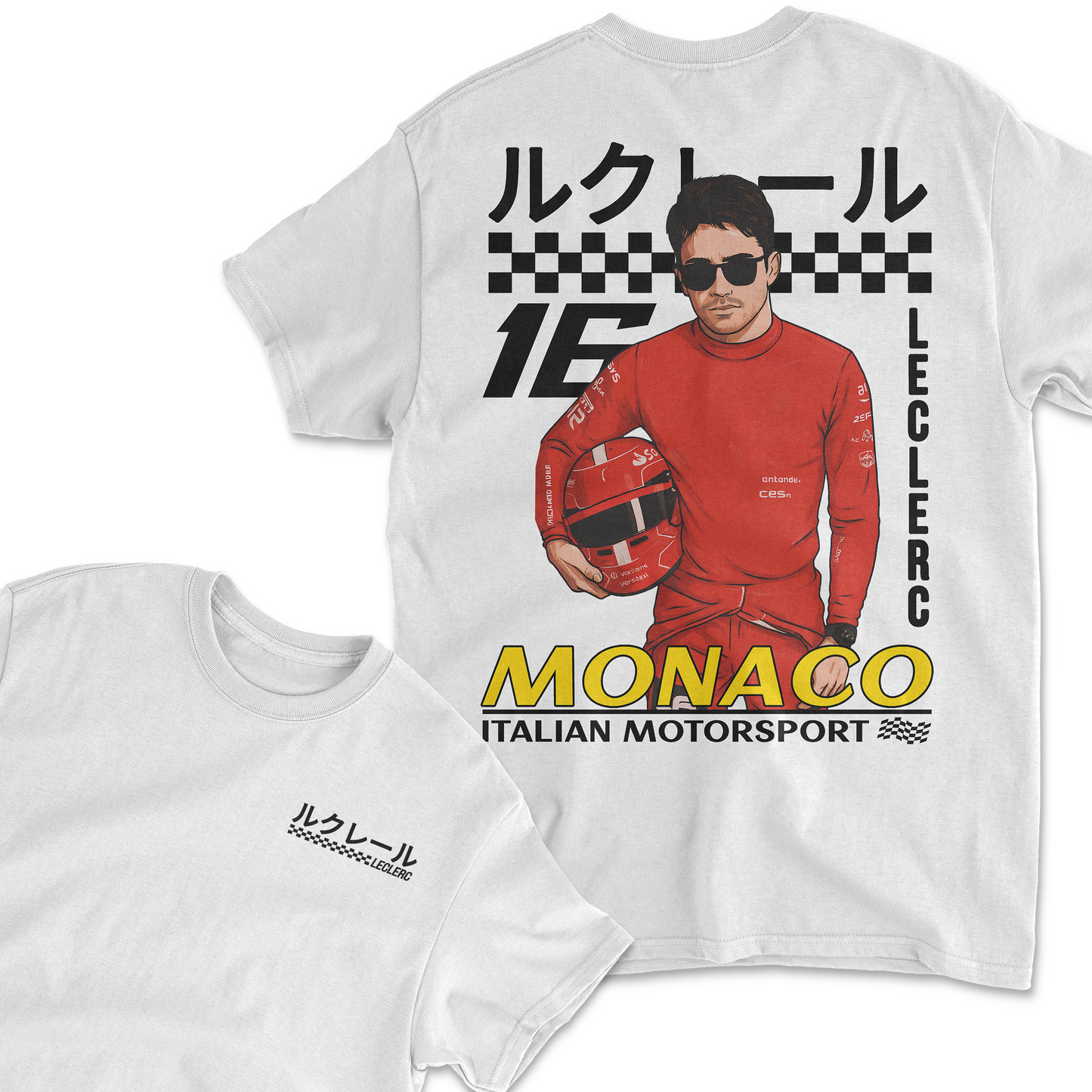 Charles Leclerc T-Shirt | Inspired Formula 1 Racing Driver Tee