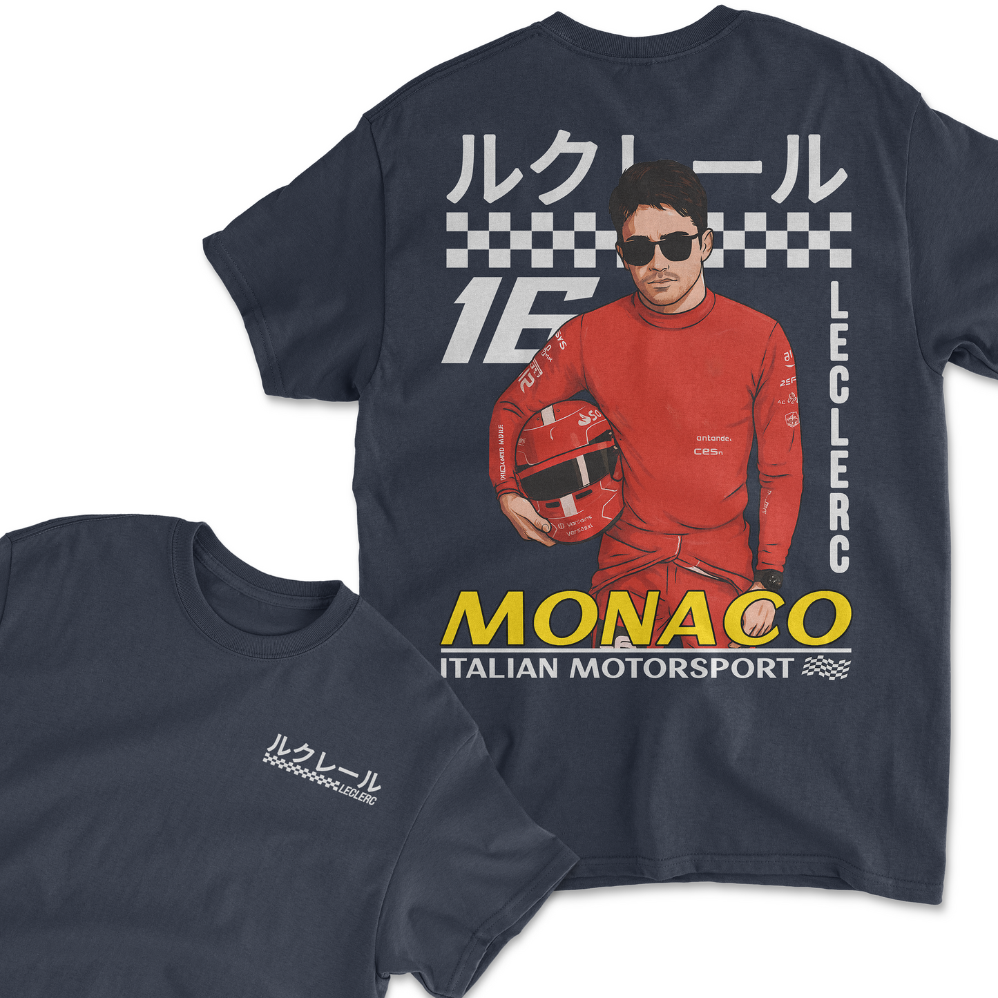 Charles Leclerc T-Shirt | Inspired Formula 1 Racing Driver Tee