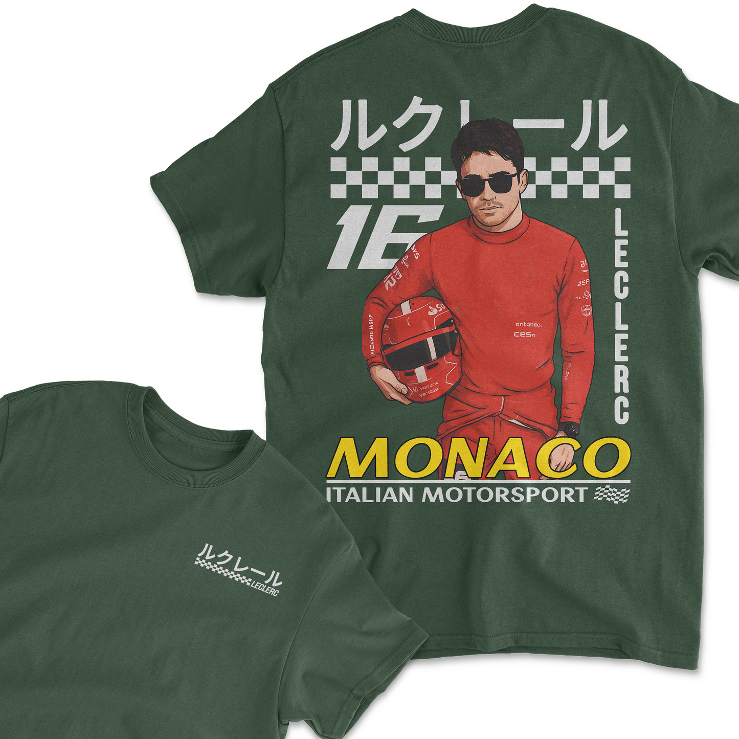 Charles Leclerc T-Shirt | Inspired Formula 1 Racing Driver Tee