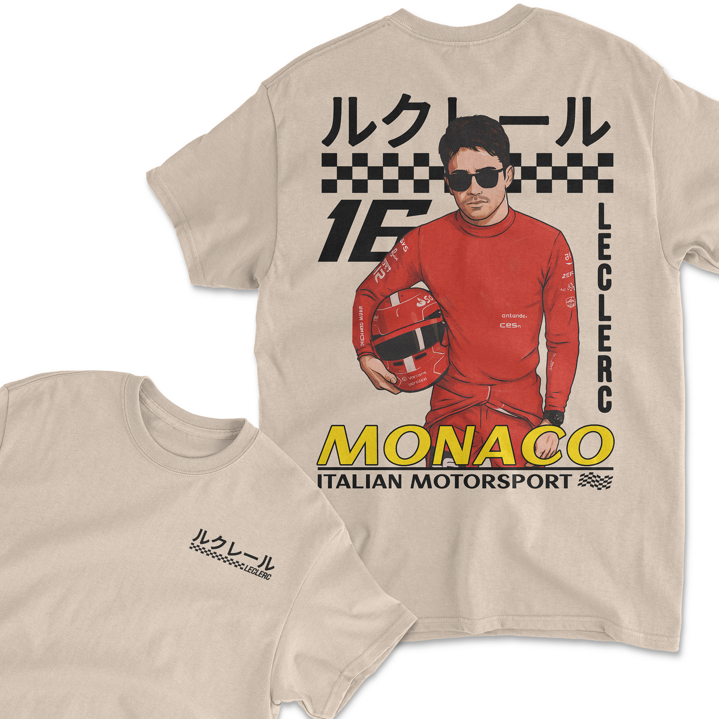 Charles Leclerc T-Shirt | Inspired Formula 1 Racing Driver Tee
