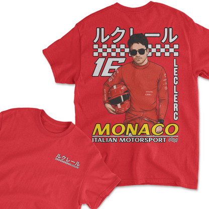 Charles Leclerc T-Shirt | Inspired Formula 1 Racing Driver Tee