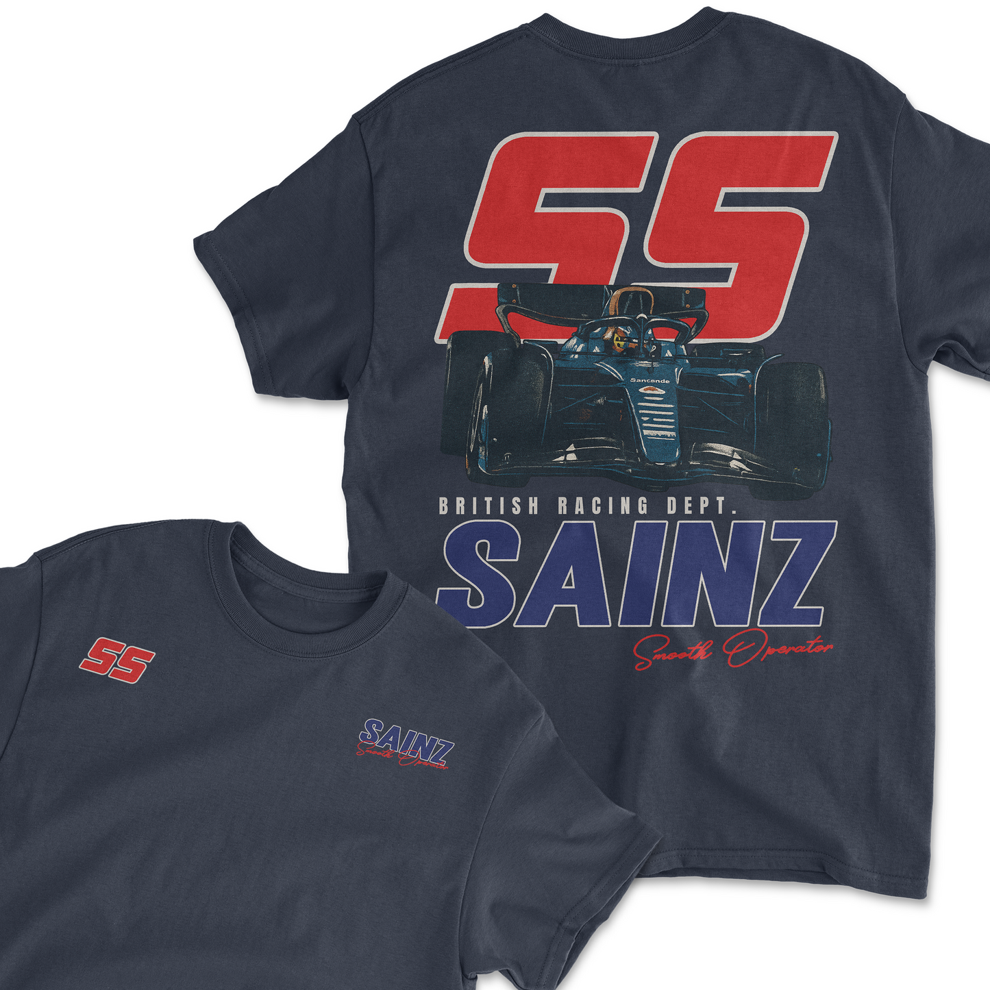 Carlos Sainz T-Shirt | Inspired Spanish Formula 1 Driver Tee