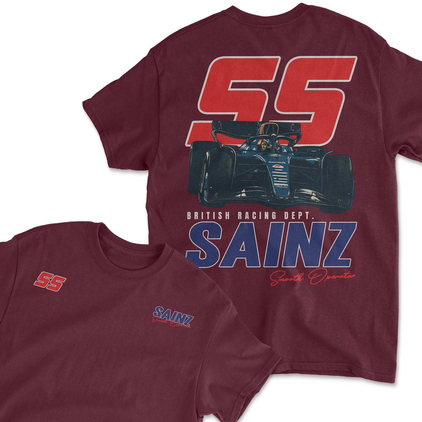 Carlos Sainz T-Shirt | Inspired Spanish Formula 1 Driver Tee