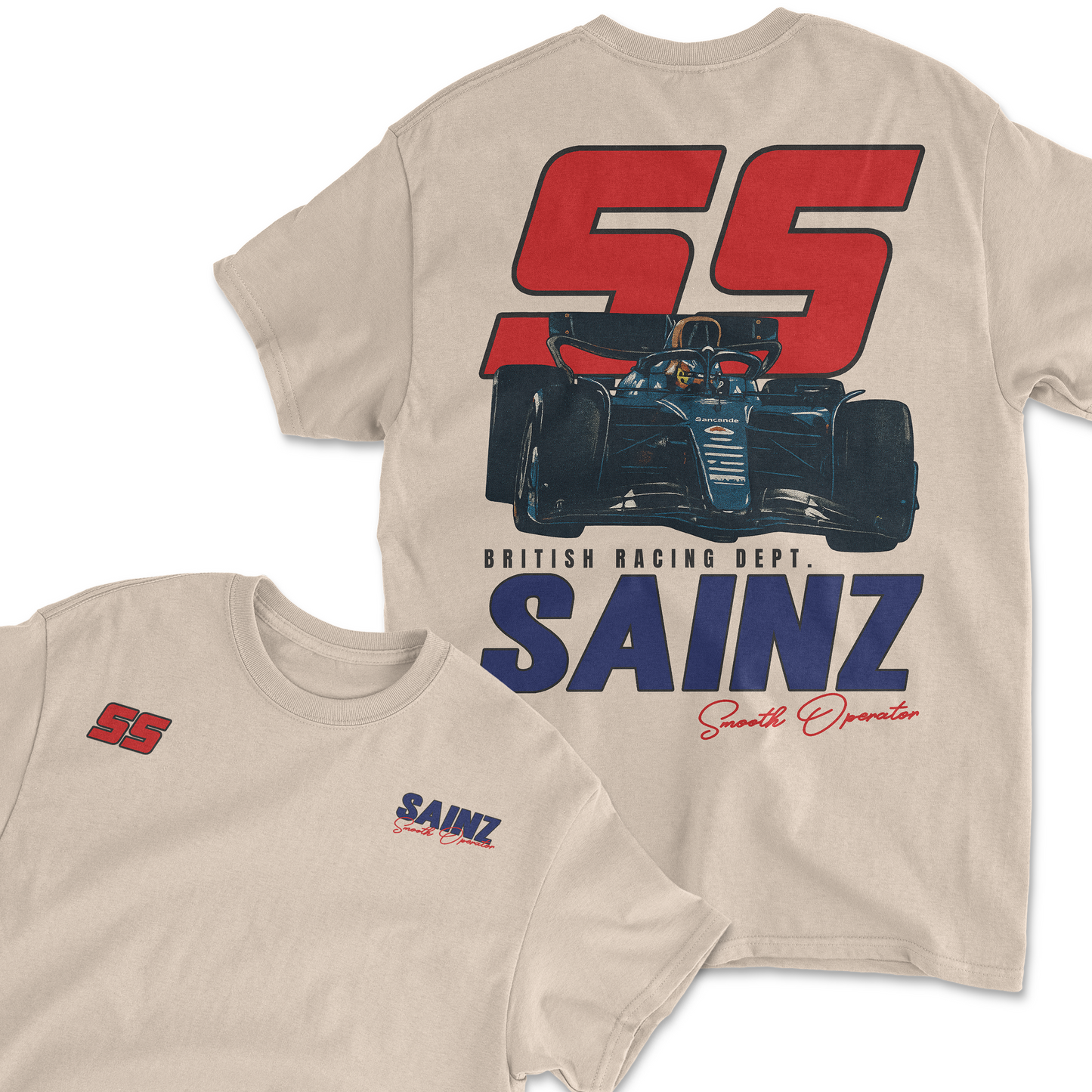 Carlos Sainz T-Shirt | Inspired Spanish Formula 1 Driver Tee