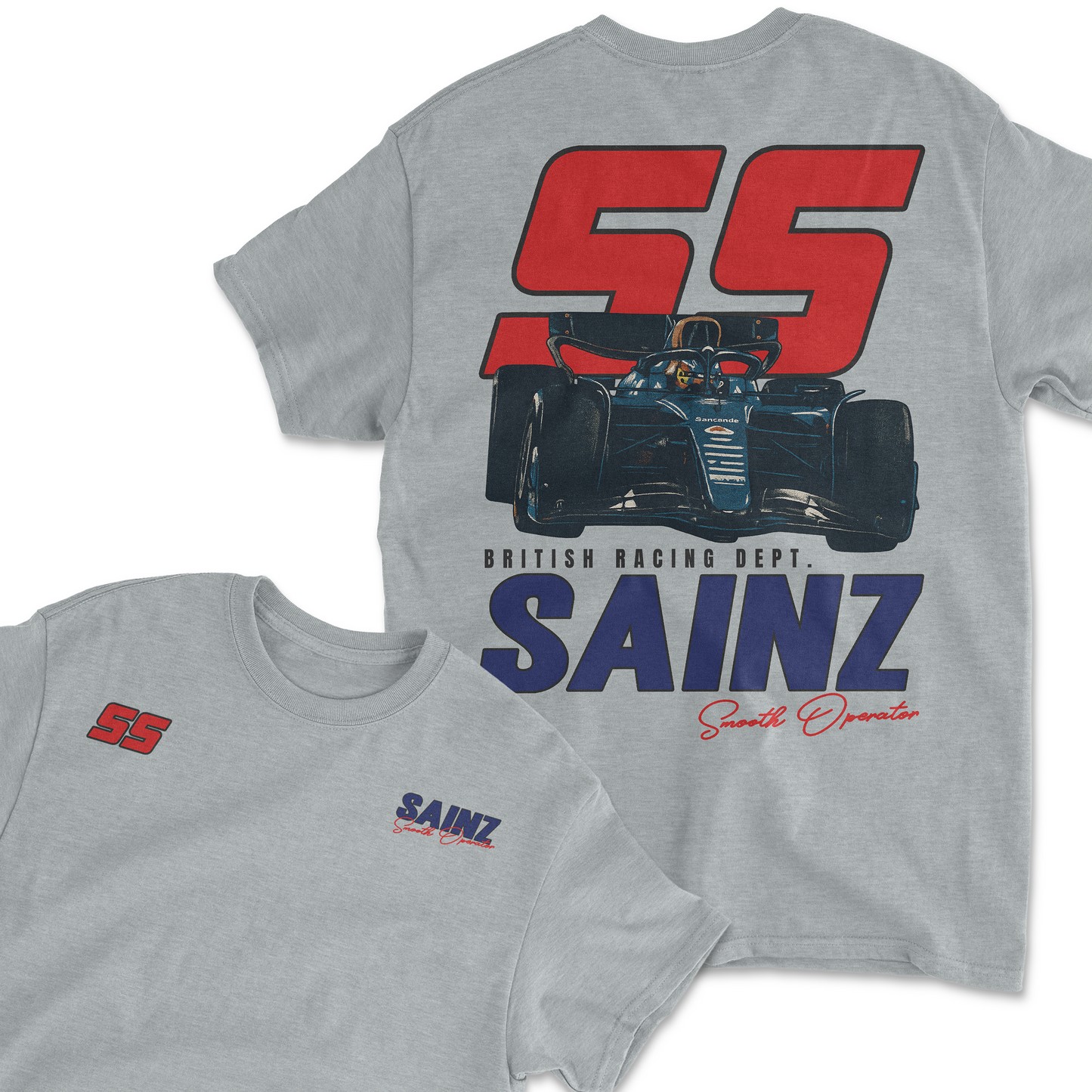 Carlos Sainz T-Shirt | Inspired Spanish Formula 1 Driver Tee