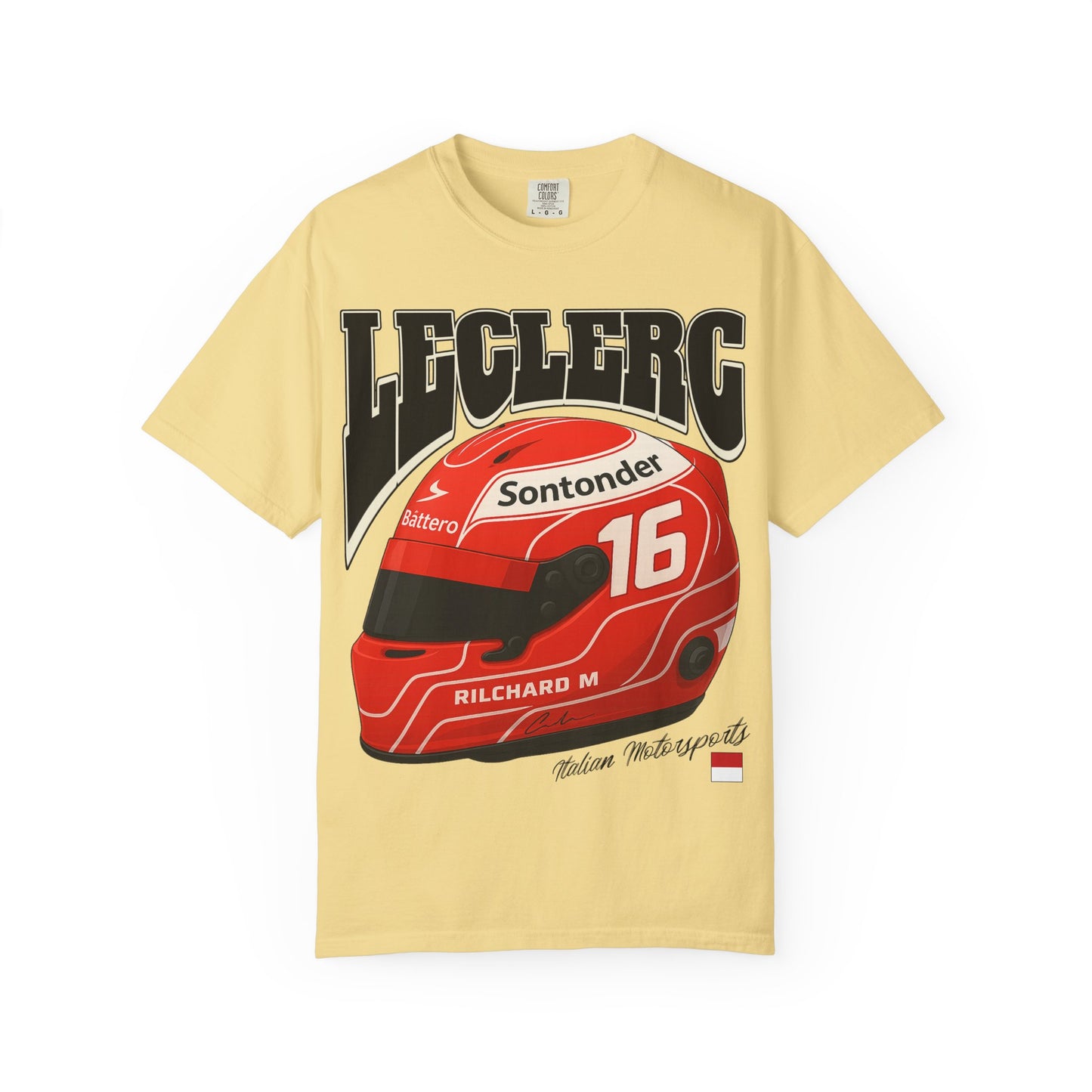 Charles Leclerc Inspired T-Shirt Formula 1 Ferrari F1 Merchandise