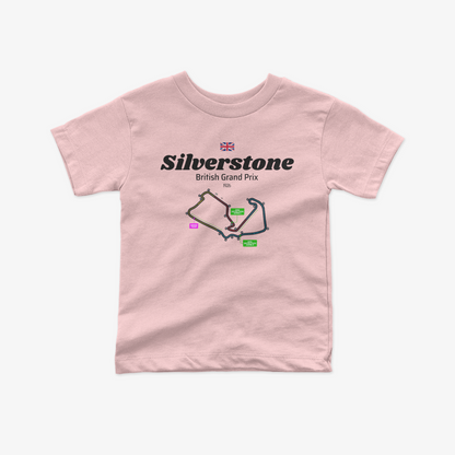 British Silverstone Race Inspired Toddler Shirt Formula Race Track Shirt for Kids Racing Shirt F1 Gift for Youth Unisex Short Sleeve Tee