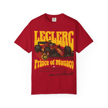 Charles Leclerc Formula 1 T-Shirt | Inspired Ferrari F1 Team Streetwear Tee | Monaco GP Gift
