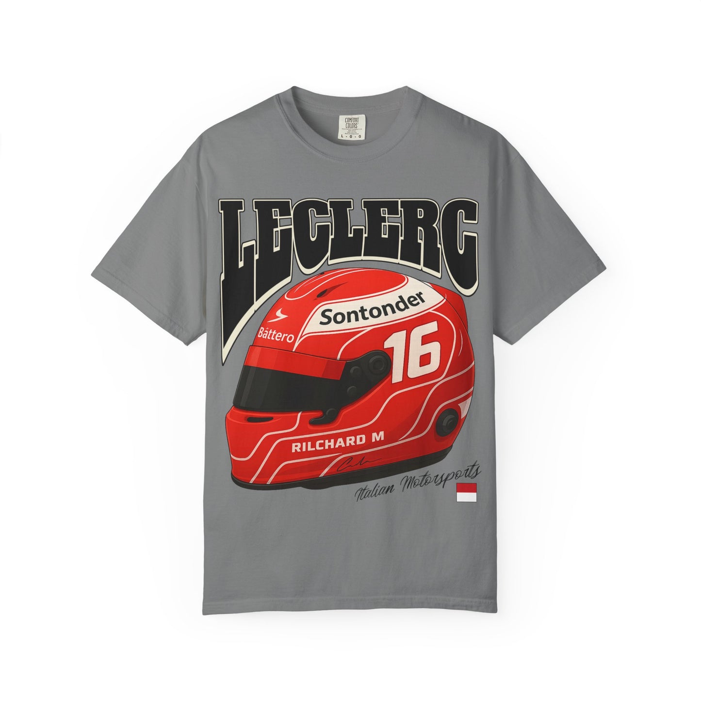 Charles Leclerc Inspired T-Shirt Formula 1 Ferrari F1 Merchandise
