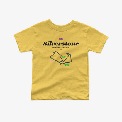 British Silverstone Race Inspired Toddler Shirt Formula Race Track Shirt for Kids Racing Shirt F1 Gift for Youth Unisex Short Sleeve Tee