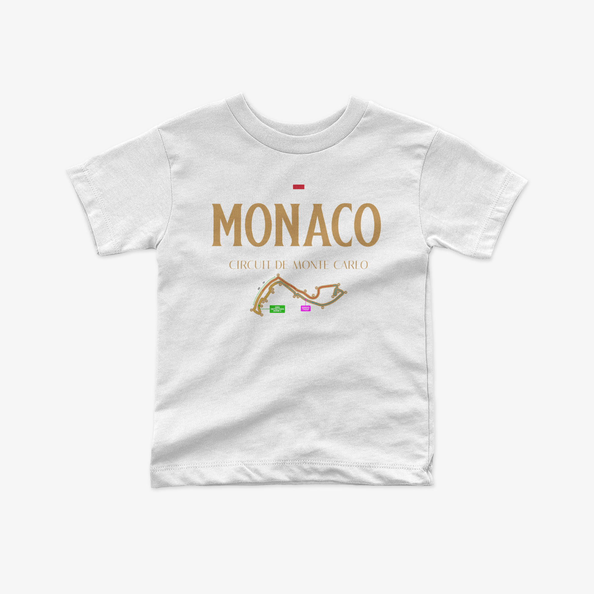 Toddler Short Sleeve Monte Carlo Kids T-Shirt Circuit de Monaco Youth Formula Race Shirt F1 Baby Shower Gift Monaco Shirt Unisex Tee