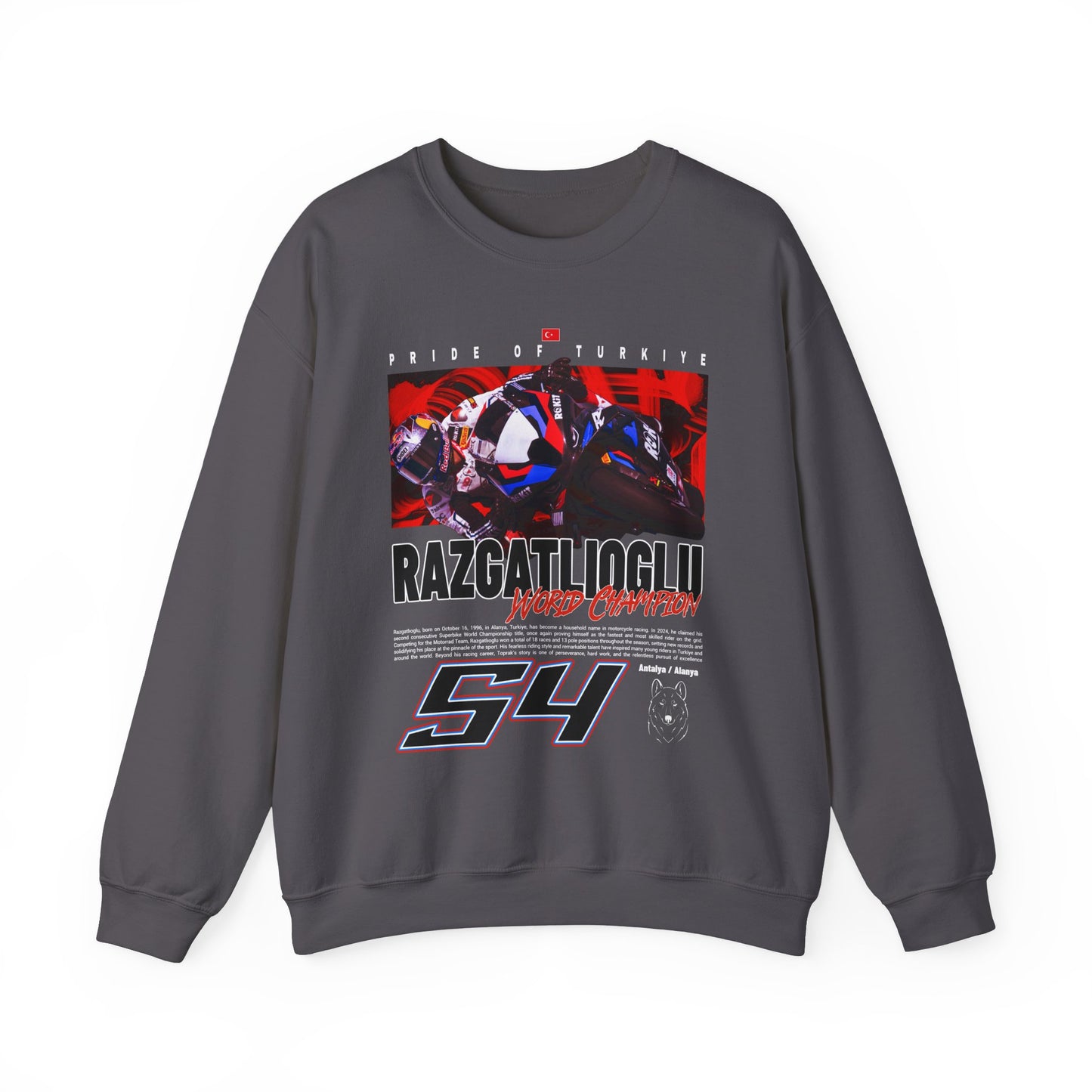 Toprak Razgatlioglu Inspired Sweatshirt | Super bike Motorcycle Sweatshirt