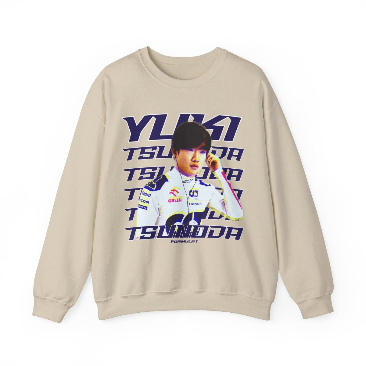 Yuki Tsunoda Inspired Alpha Tauri Formula 1 Sweatshirt