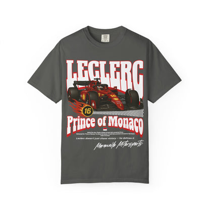 Charles Leclerc Formula 1 T-Shirt | Inspired Ferrari F1 Team Streetwear Tee | Monaco GP Gift