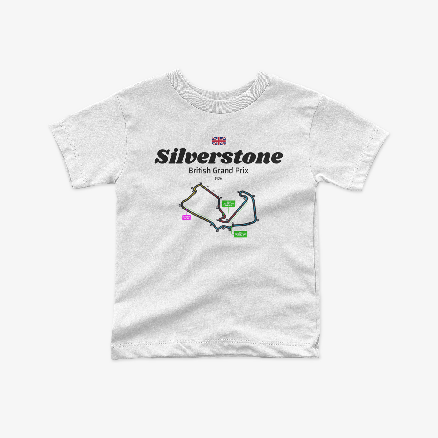 British Silverstone Race Inspired Toddler Shirt Formula Race Track Shirt for Kids Racing Shirt F1 Gift for Youth Unisex Short Sleeve Tee