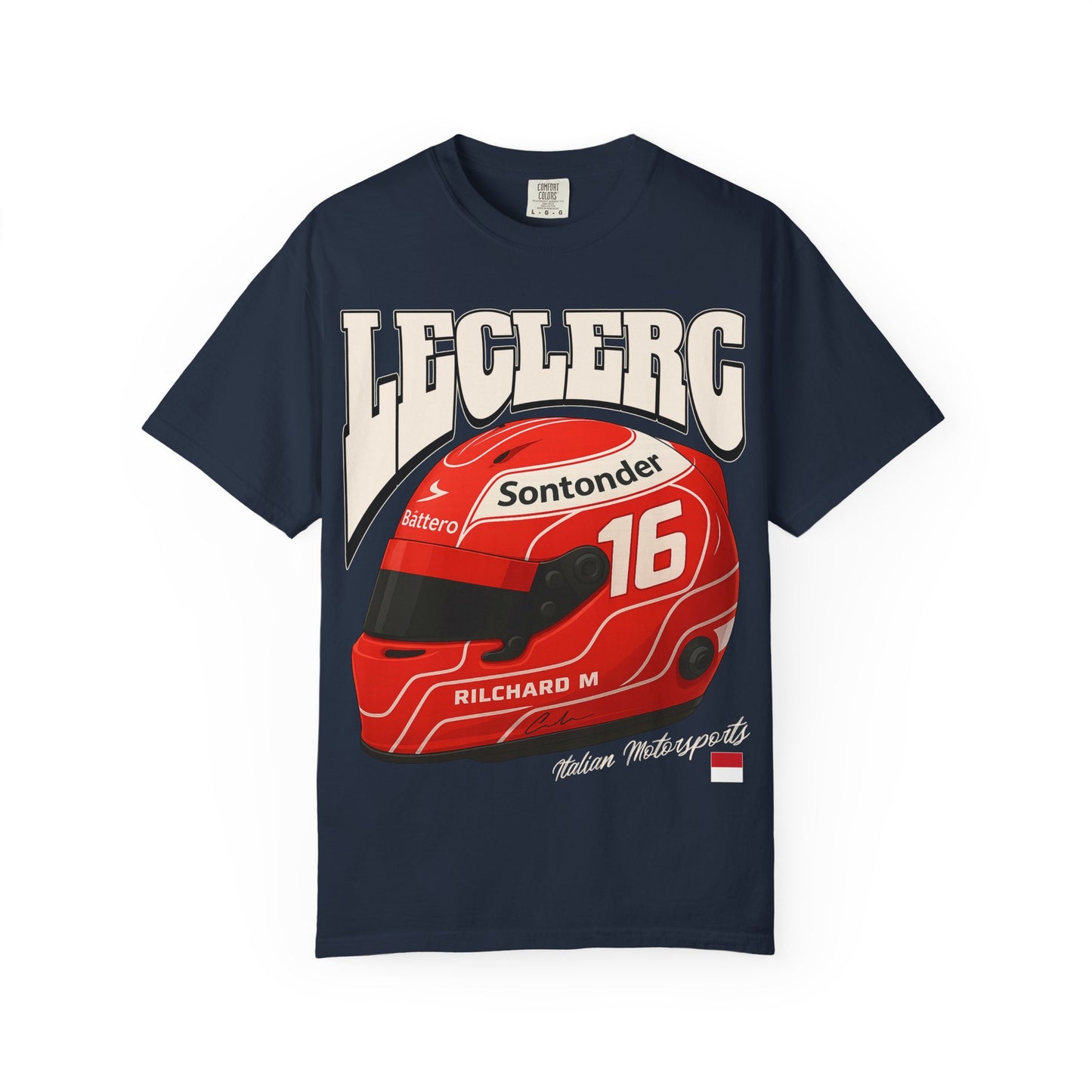 Charles Leclerc Inspired T-Shirt Formula 1 Ferrari F1 Merchandise