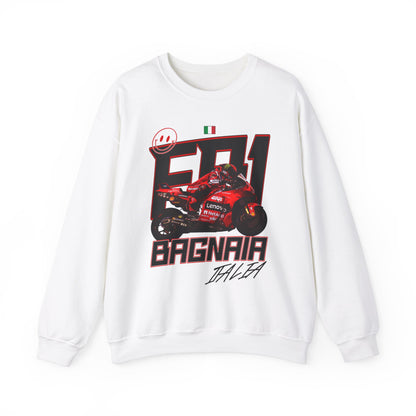 Francesco Bagnaia Inspired Sweatshirt | Motorcycle Racing Fan Gift