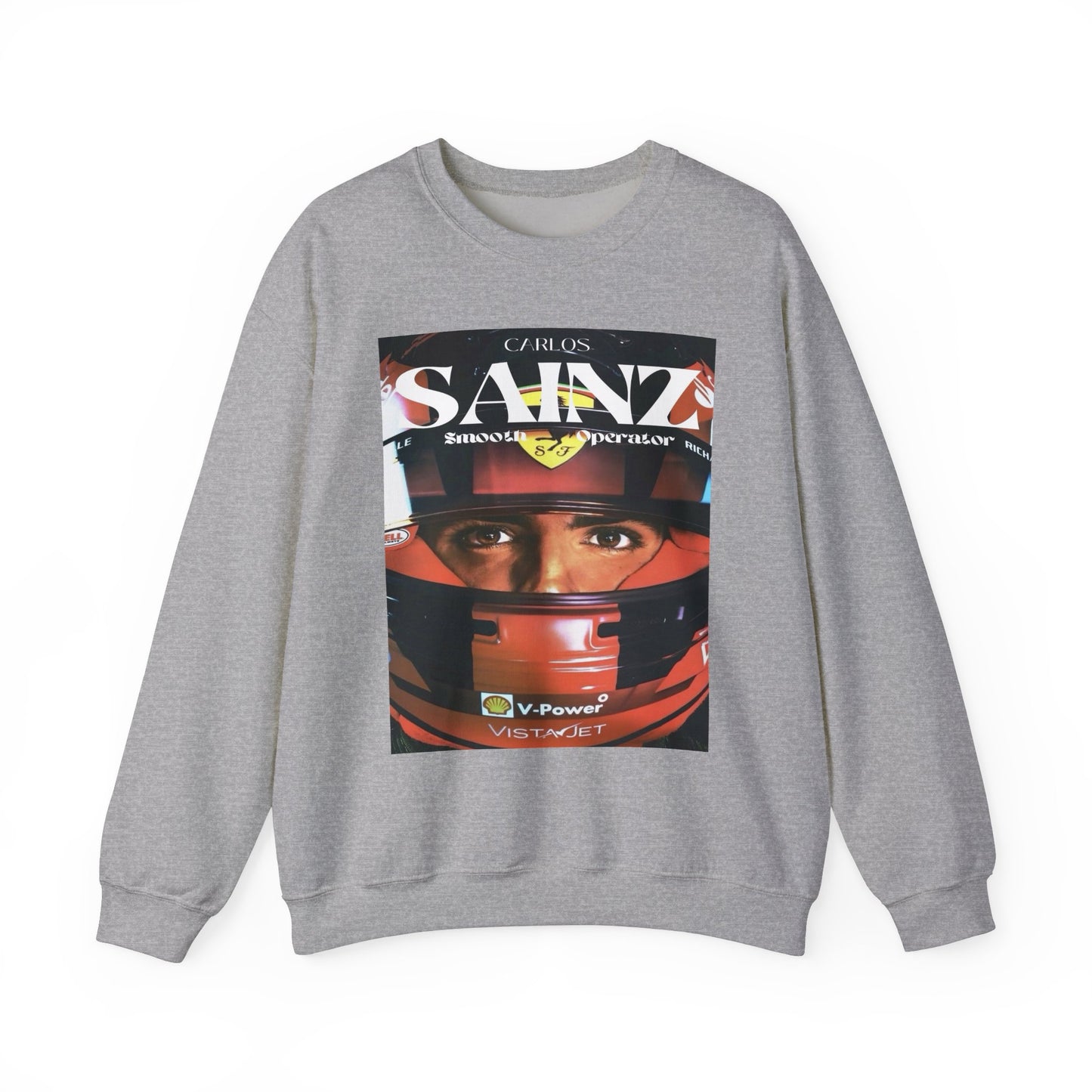 Carlos Sainz Formula 1 Sweatshirt | Vintage Ferrari Inspired Tee