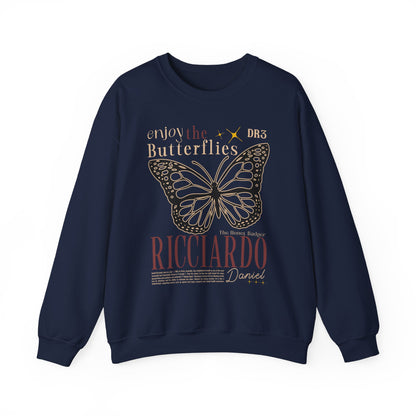 Daniel Ricciardo Enjoy The Butterflies Shirt F1 Fan Sweatshirt